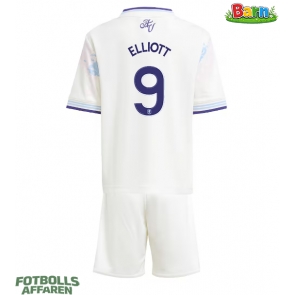 Aston Villa Harvey Elliott #9 Tredjeställ Barn 2025-26 Kortärmad (+ Korta byxor)